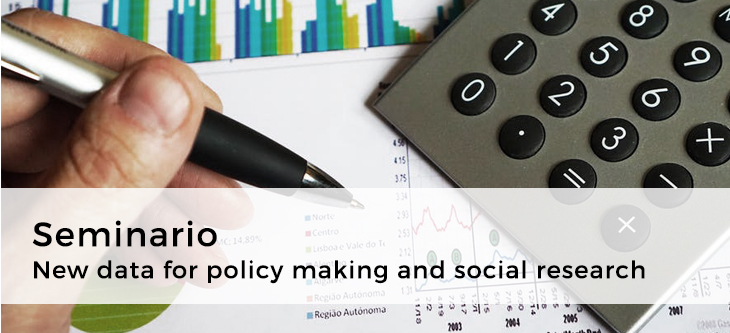 Seminario – New data for policy making and social research